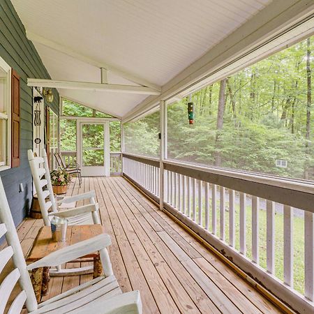 Secluded Cabin With Porch - 7 Miles To Lake Chatuge! Hayesville Εξωτερικό φωτογραφία